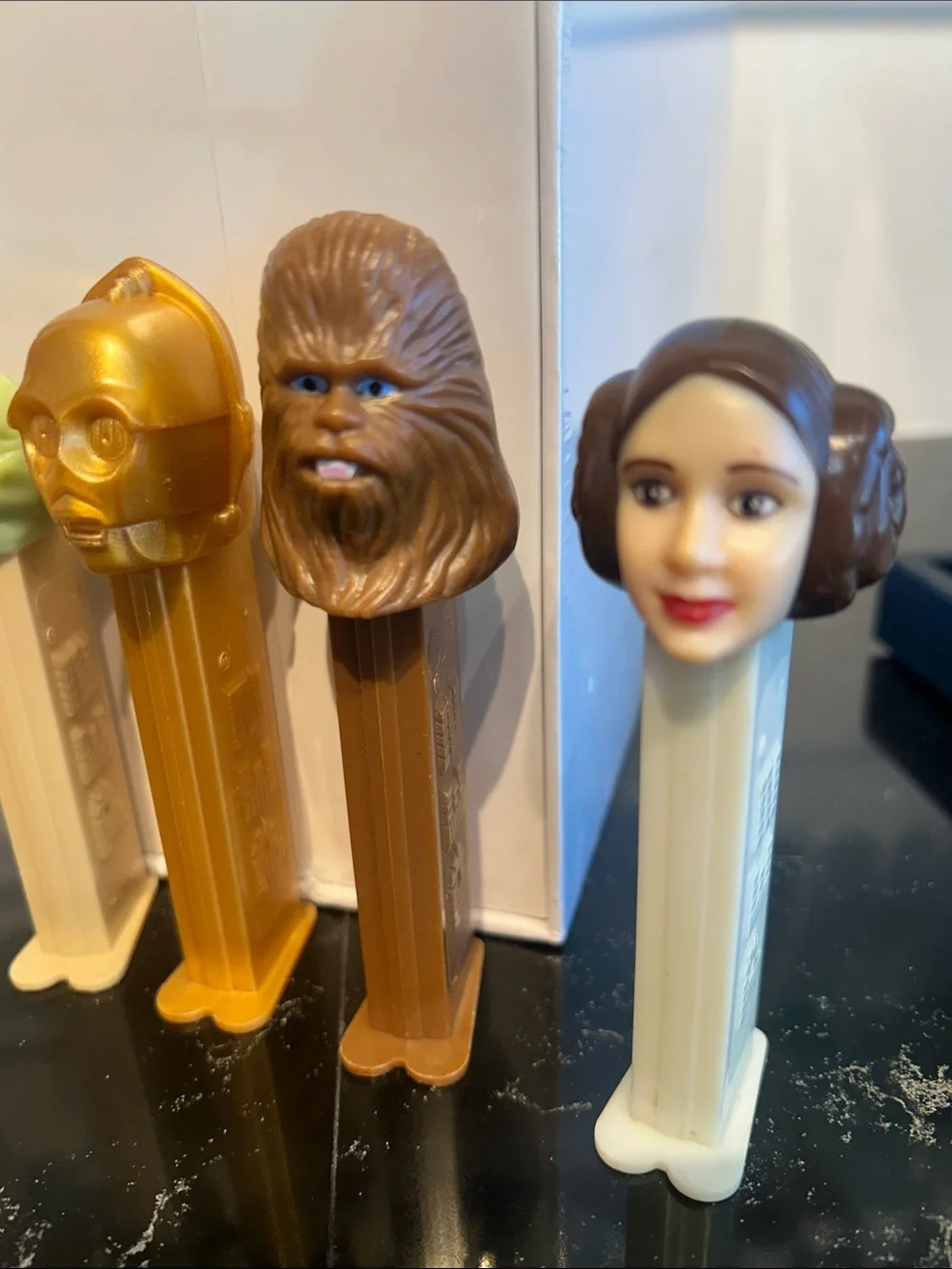 Vintage Star Wars Pez Dispensers Set of 5